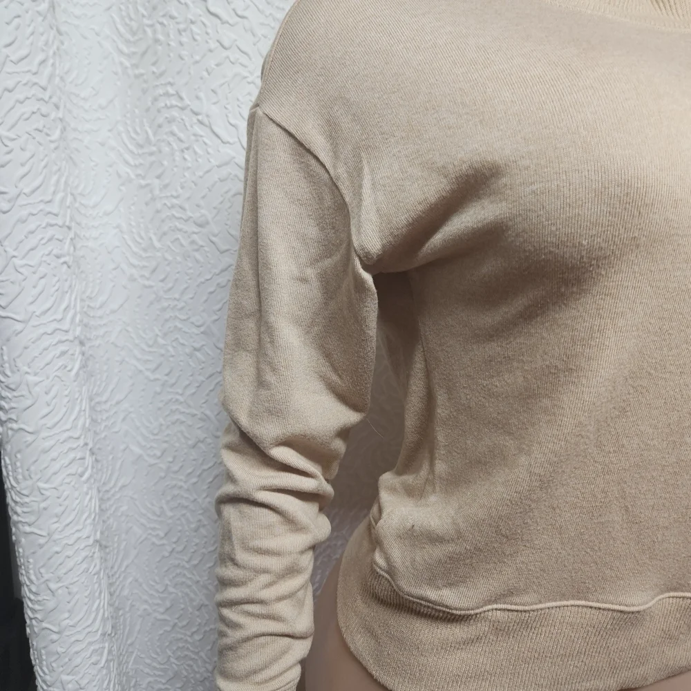 J. Crew Cream Crew Neck Sweater Timeless Knit Design